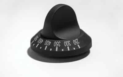 Black Knob With Indicators Black Knob With Indicators