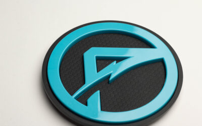 Blue Arc Badge